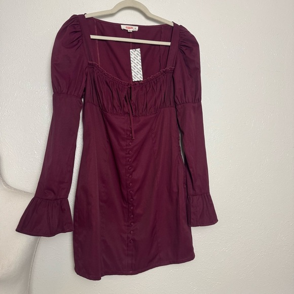 Eggie Romantic Babydoll Dress - Picture 1 of 10